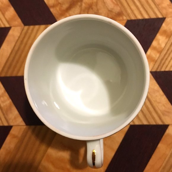 MCM Burgundy + Gold Hungarian Espresso Pot, Creamer, Sugar, Cups and Sau… - Picture 6 of 15